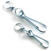 APRO Карабін пружинний з вертлюгом 30 мм оцинкований (пач. 50 шт.)