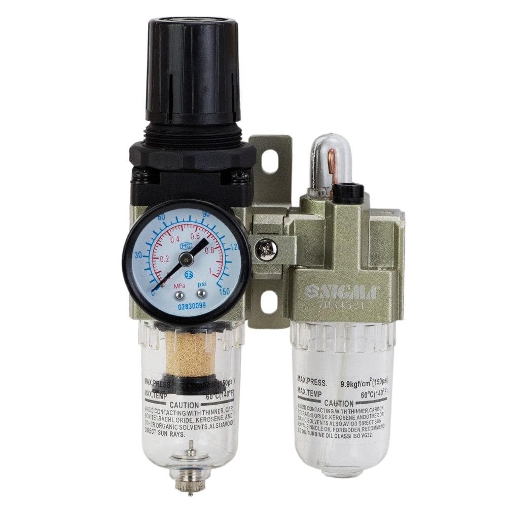 SIGMA Блок підготовки повітря в зборі 600 л/хв 1/4" REFINE