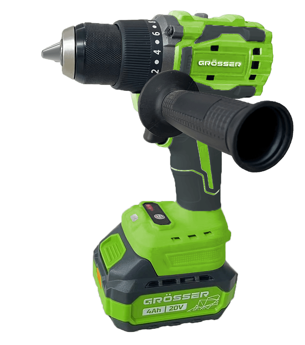 Шуруповерт акумуляторний Grosser GCD 100KBT