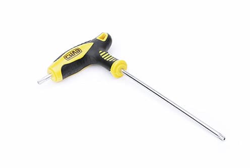 Ключ TORX Т-подібний Т25 95*200мм з обгумованою рукояткою СИЛА