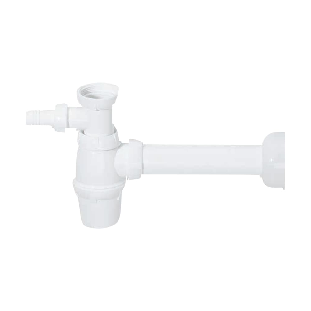 Сифон для кухонної мийки з підведенням 1½"ר40мм WIRQUIN (9542820)