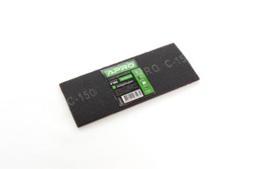 Сітка абразивна APRO P150 115×280мм карборунд (5шт)