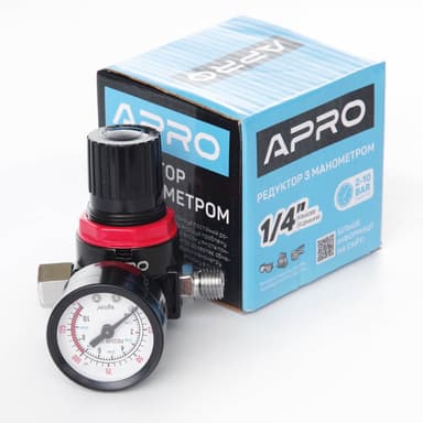 APRO Редуктор з манометром ¼