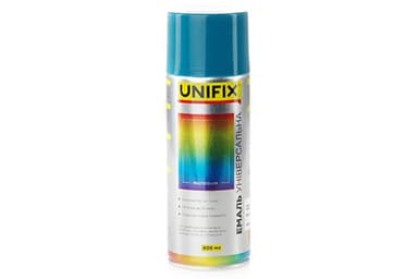 Емаль акрилова універсальна RAL 5021 Морська хвиля гл. 400мл UNIFIX