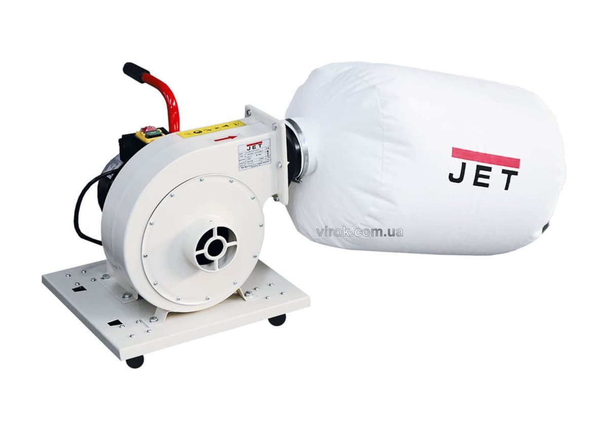 Витяжна устатковина JET DC-850 : 230 В, 0.75 кВт; 50 м³/год, збір. V=55 л