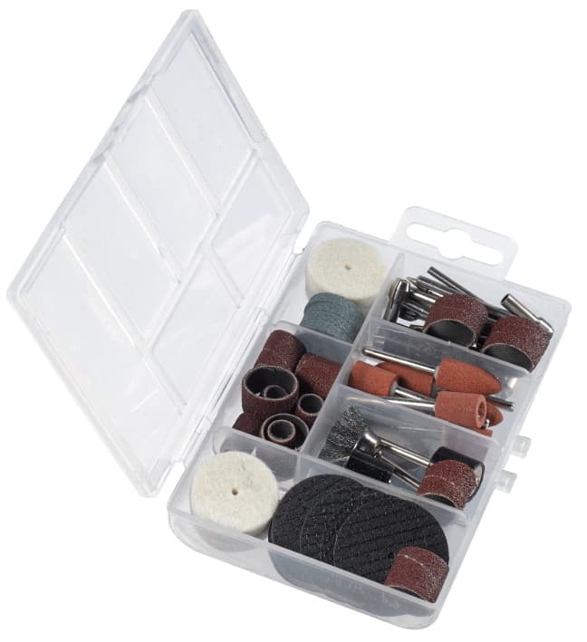 Набір оснастки для гравера, 61 шт, KWB (510950)