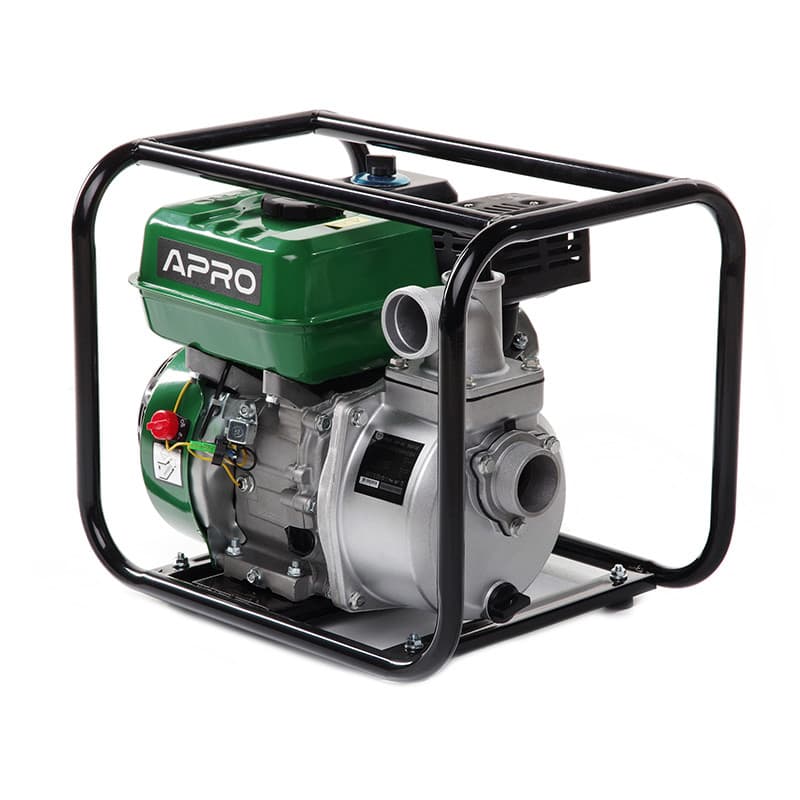 APRO Мотопомпа бензинова 4-х тактн. WP-30 6.5 л.с. 30 м3/год 27 м