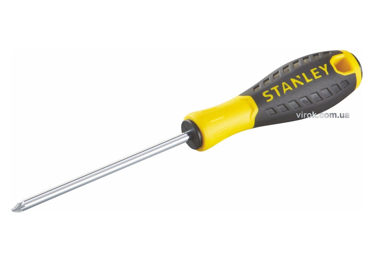 Викрутка хрестова STANLEY "Essential" : "Philips" PH1 х 100 мм