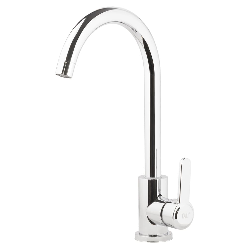 Змішувач s18 Ø35 для кухні вилив вухо на гайці SS TAU (9818100)