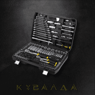 SIGMA Набір насадок торцевих і біт 1⁄4" 3⁄8" 1⁄2" CrV (216шт)