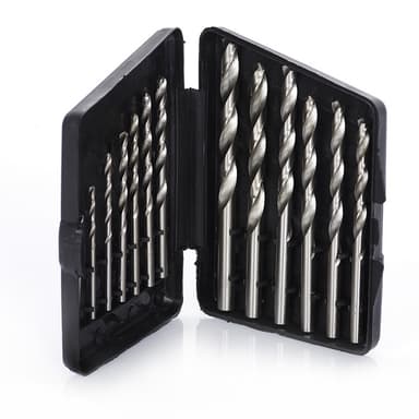 APRO Набір свердел для металу HSS пласт бокс 1.5-6.5 мм 13 шт.