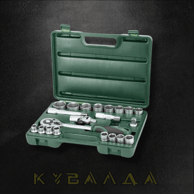 SIGMA Набір торцевих насадок 1⁄2" (21шт) Grad