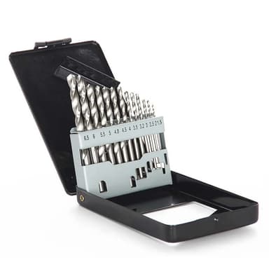 APRO Набір свердел для металу HSSметал бокс 1.5-6.5 мм 13 шт.