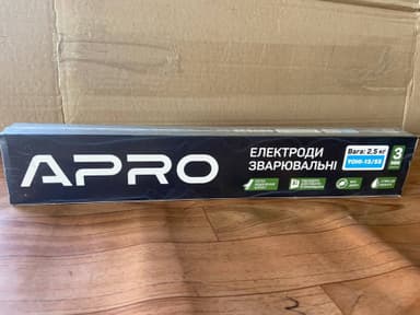 Електроди зварювальні УОНІ-13/55 2,5кг 3мм APRO