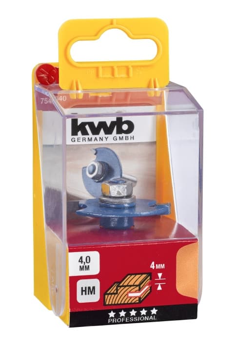 Фреза пазів дискова 4 мм, KWB (754040)