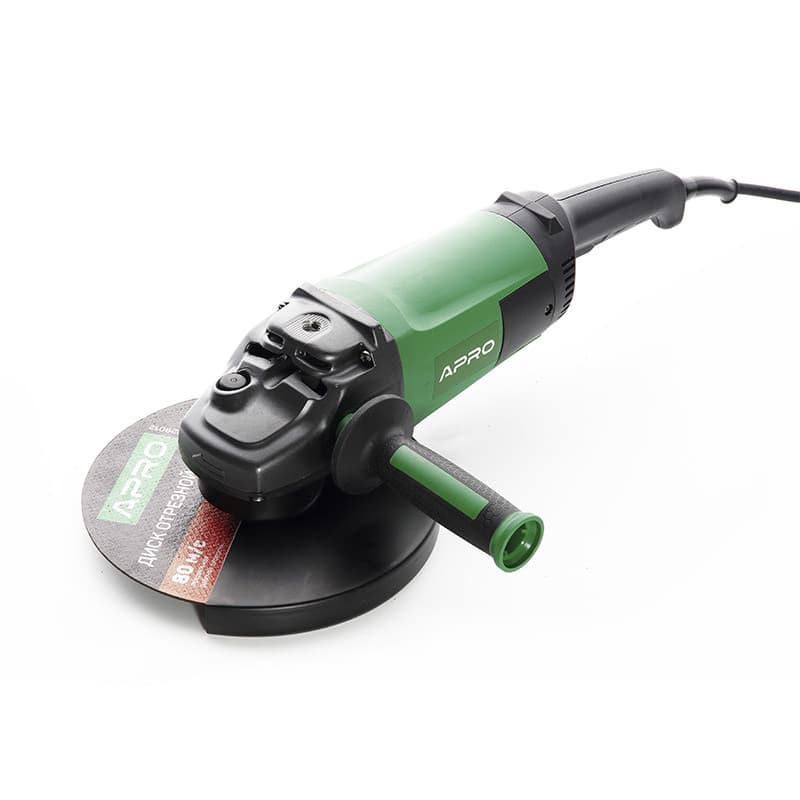APRO Машина шліфувальна кутова Ø230 3000 РМ (болгарка)