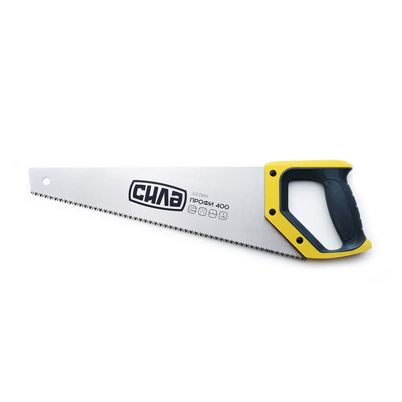 СИЛА Ножівка для дерева 450 мм із пластиковою 2-компонентною ручкою