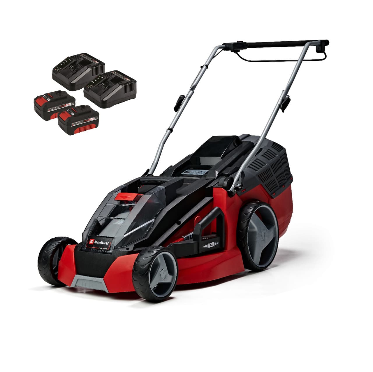 Газонокосарка акумуляторна Einhell GE-CM 43 Li M Kit (3413130)