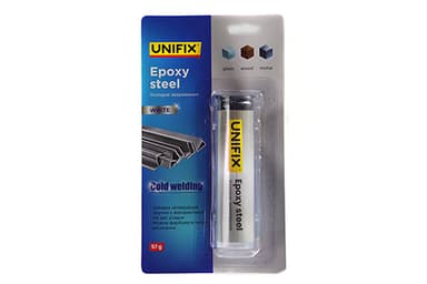 Холодне зварювання біле 57г (блістер) UNIFIX