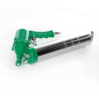 APRO Пневмопістолет для видавлення мастила 400 мл (дві насадки)