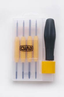 Набір викрутокдля точних робіт (+ 8 насадок) CrV(пластиковий кейс) СИЛА