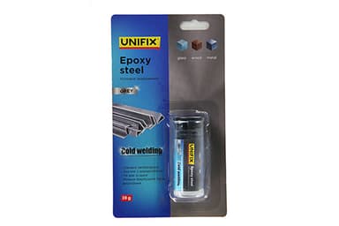 Холодне зварювання сіре 28г (блістер) UNIFIX