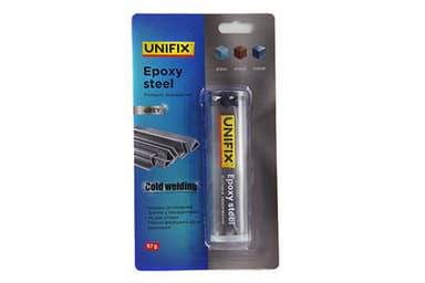 Холодне зварювання сіре 57г (блістер) UNIFIX