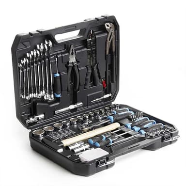 Набір насадок і інструментів CrV 1⁄4, 1⁄2 (90Т) (100 шт.) APRO