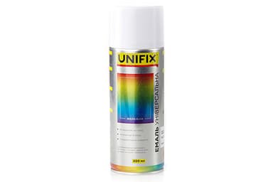 Емаль акрилова універсальна RAL 9002 Кремовий гл. 400мл UNIFIX
