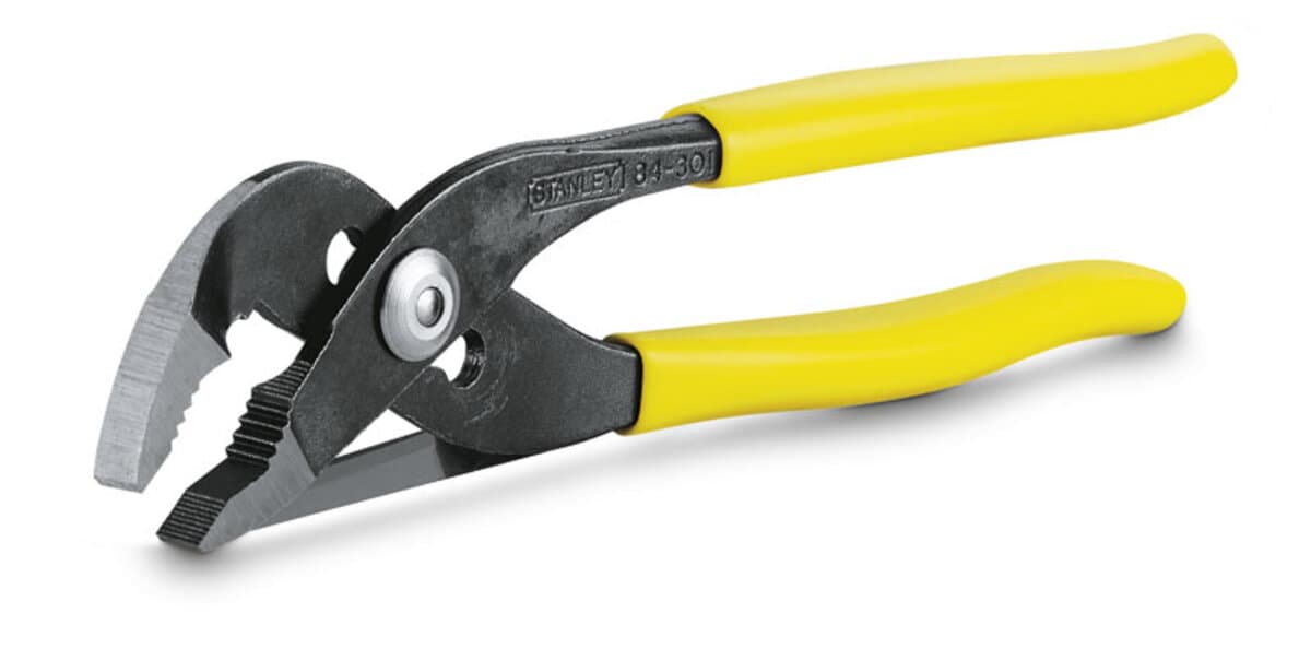 Кліщі переставні STANLEY : L= 240 мм, з ПВХ ручками