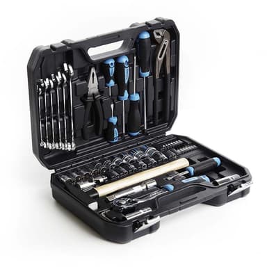 Набір насадок і інструментів CrV 1⁄2 (90Т) (56 шт.) APRO