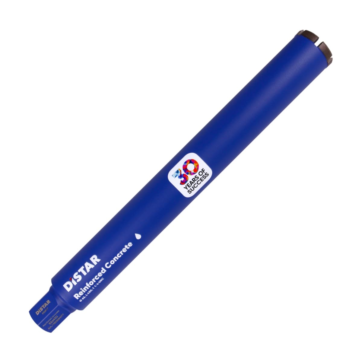 Свердло алмазне DDS-W 62x450-6x1 1/4 UNC Reinforced concrete