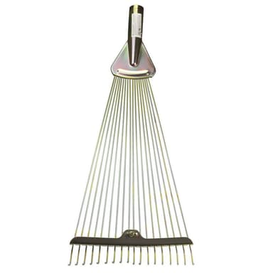 SIGMA Граблі віялові розсувні 18 дротяних зубів 520×250мм GRAD