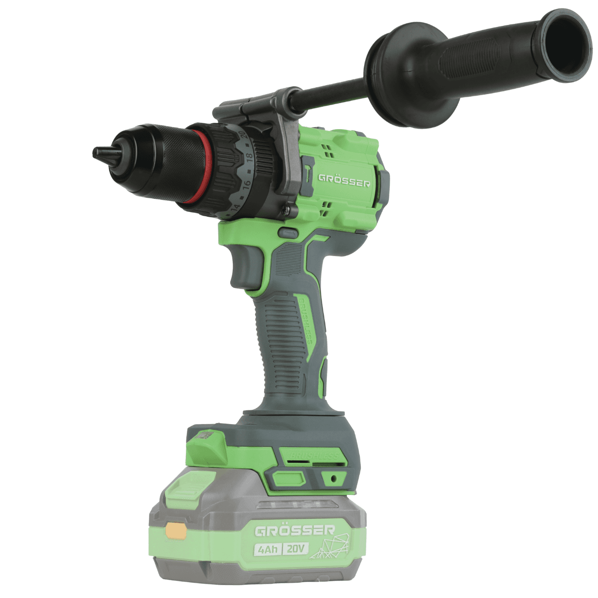 Шуруповерт акумуляторний Grosser GCD 161KBT