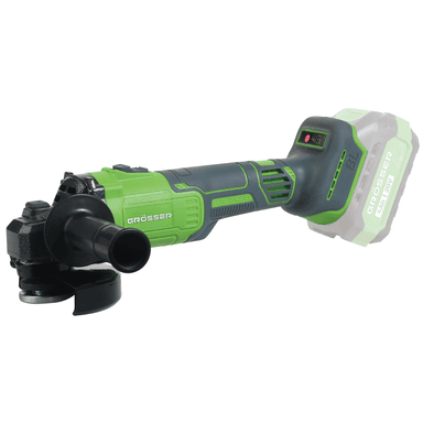 Акумуляторна болгарка Grosser GAG 120S 20 В Ø125 без АКБ без ЗП (Безщіткова)