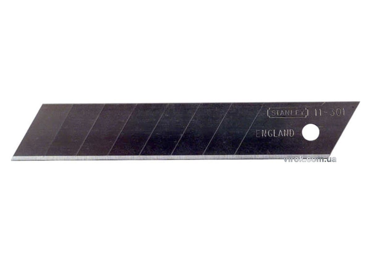 Леза змінні з відломними сегментами STANLEY : M= 18мм, 5 (Шт/Уп.)