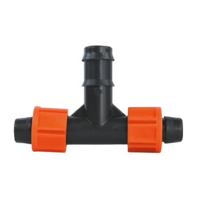 Трійник для крапельної стрічки і трубки Ø16мм FLORA (5079334)