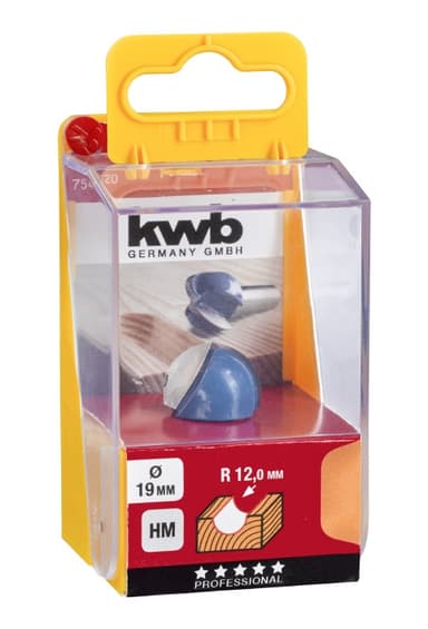 Фреза галтельна 19 мм, KWB (754120)