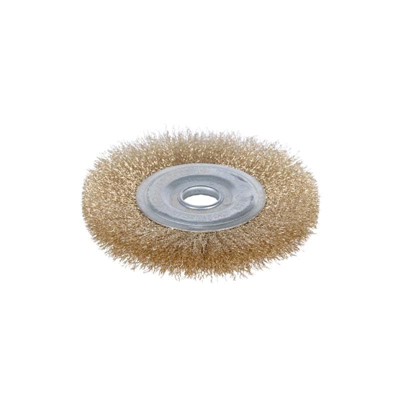 SIGMA Щітка дротяна дискова Ø115 мм Ø22,2 мм (латунь)