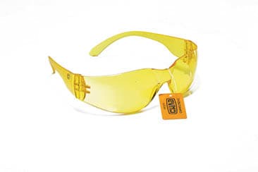 Окуляри захисні СИМПЛЕКС (янтарні) СИЛА