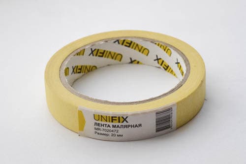 Стрічка клейка малярна 20мм*40м MR-7020472 UNIFIX