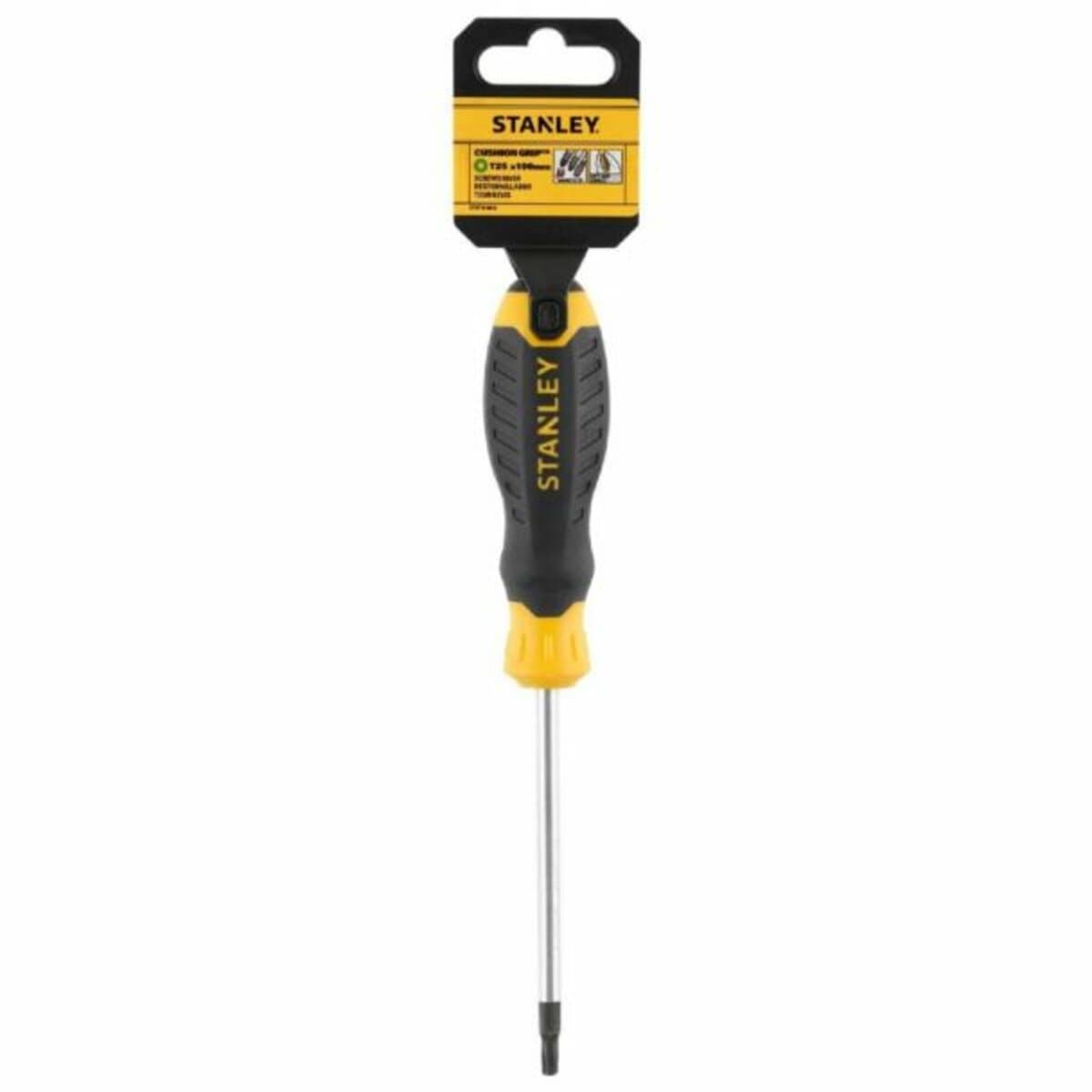 Викрутка зіркова STANLEY "CushionGrip" S/D "TORX" Т25 x 100 мм