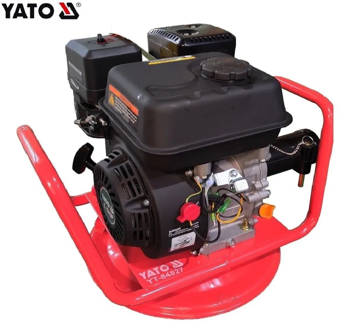 Вібратор по бетону бензиновий YATO 6,5 к.с. платформа Ø= 28-32- 38-45- 50-60-70 мм