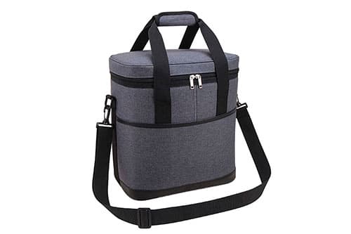 Термосумка 19л сіра (30,5х18,5х32,5см) СИЛА