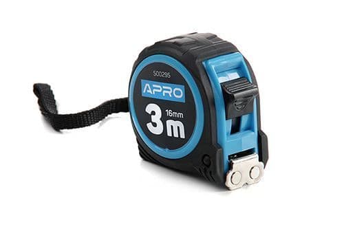 APRO Рулетка обгумована з магнітом 3 м х 16 мм