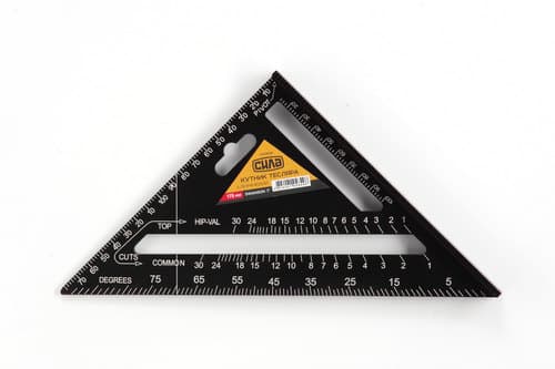 Кутник тесляра алюмінієвий Swanson 7'' (175мм) СИЛА