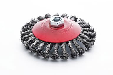 Щітка конус сталеві витки 125мм (КШМ) APRO