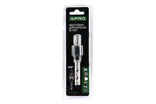 Хвостовик для коронок Bi-Met 1/4'' Ø14-30мм APRO