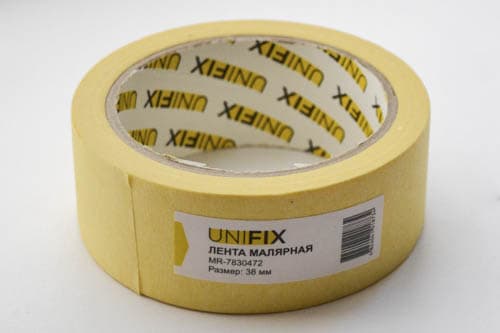 Стрічка клейка малярна 38мм*40м MR-7830472 UNIFIX