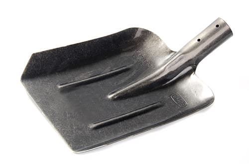 Лопата совкова 235×285×360мм лакове покриття СИЛА